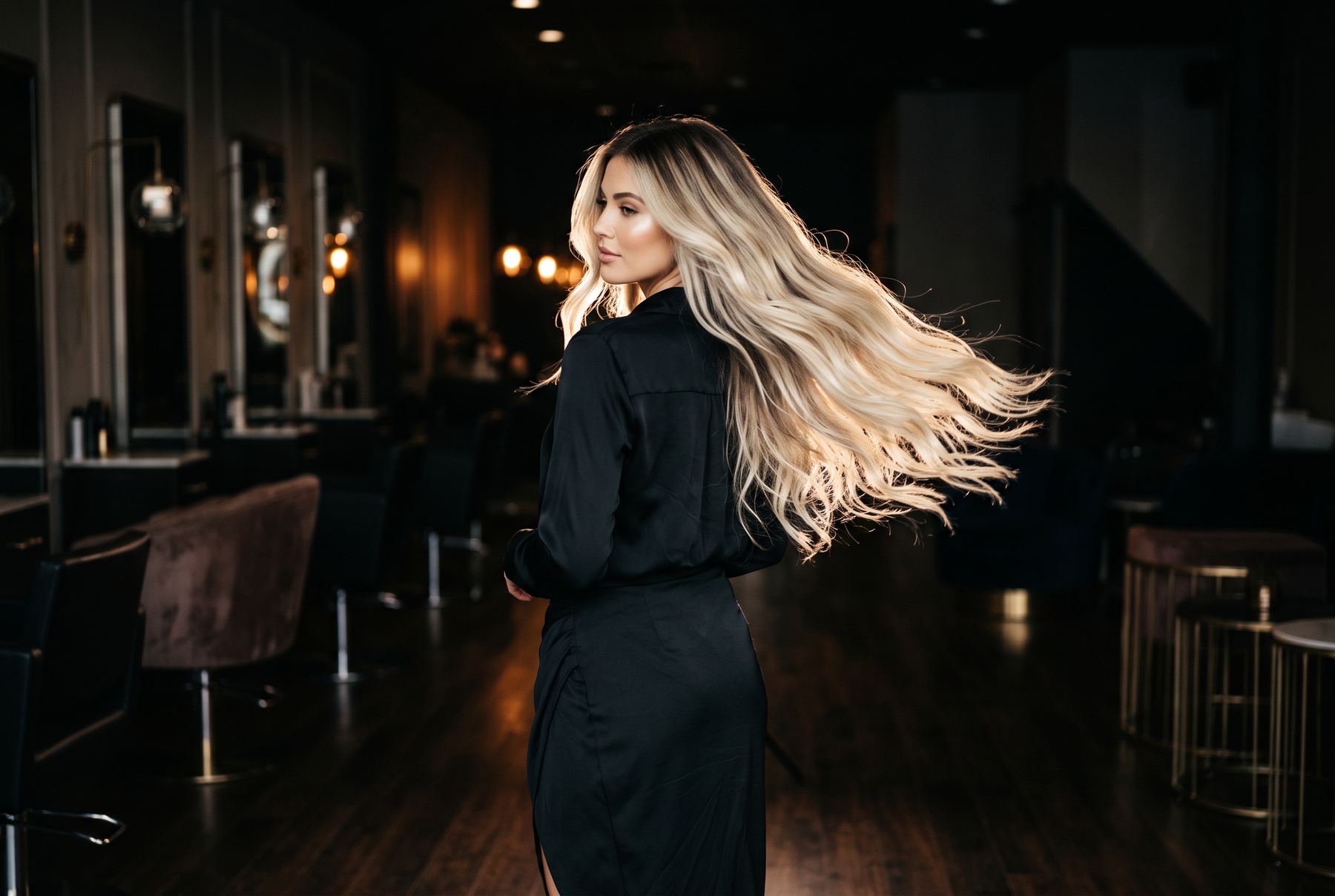 Balayage hair by Katie Snowden